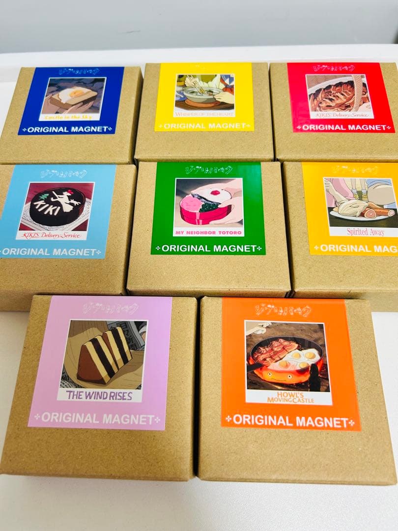 ジブリパーク限定　食べ物　マグネット　8セット