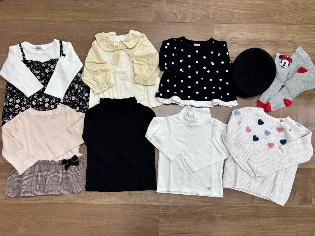 女の子長袖80センチ　まとめ売り