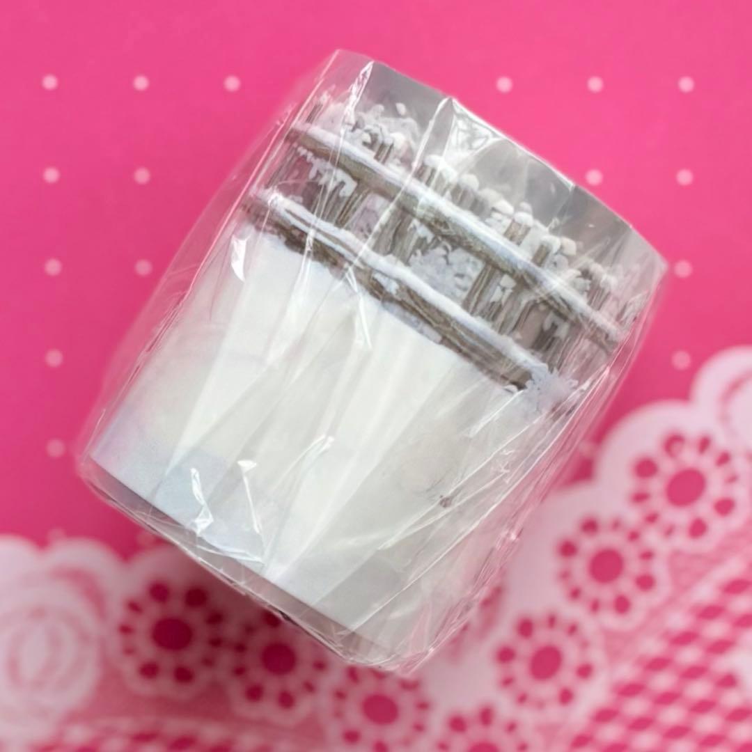 PET 木护栏冬 5cm×5m 海外マスキングテープ　海外マステ　ガードレール