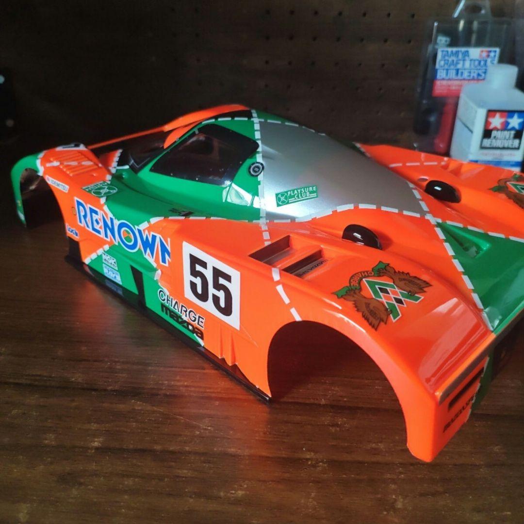 タミヤ　ラジコン　マツダ　787b