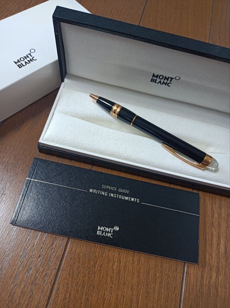 最終値下げ★モンブラン.スターウォーカーレッドゴールドレジンMONTBLANC