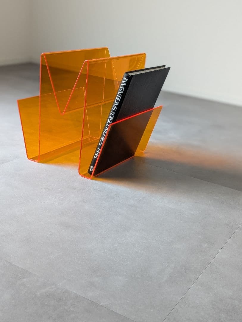 USED/スペースエイジ y2k アクリルマガジンラック space age