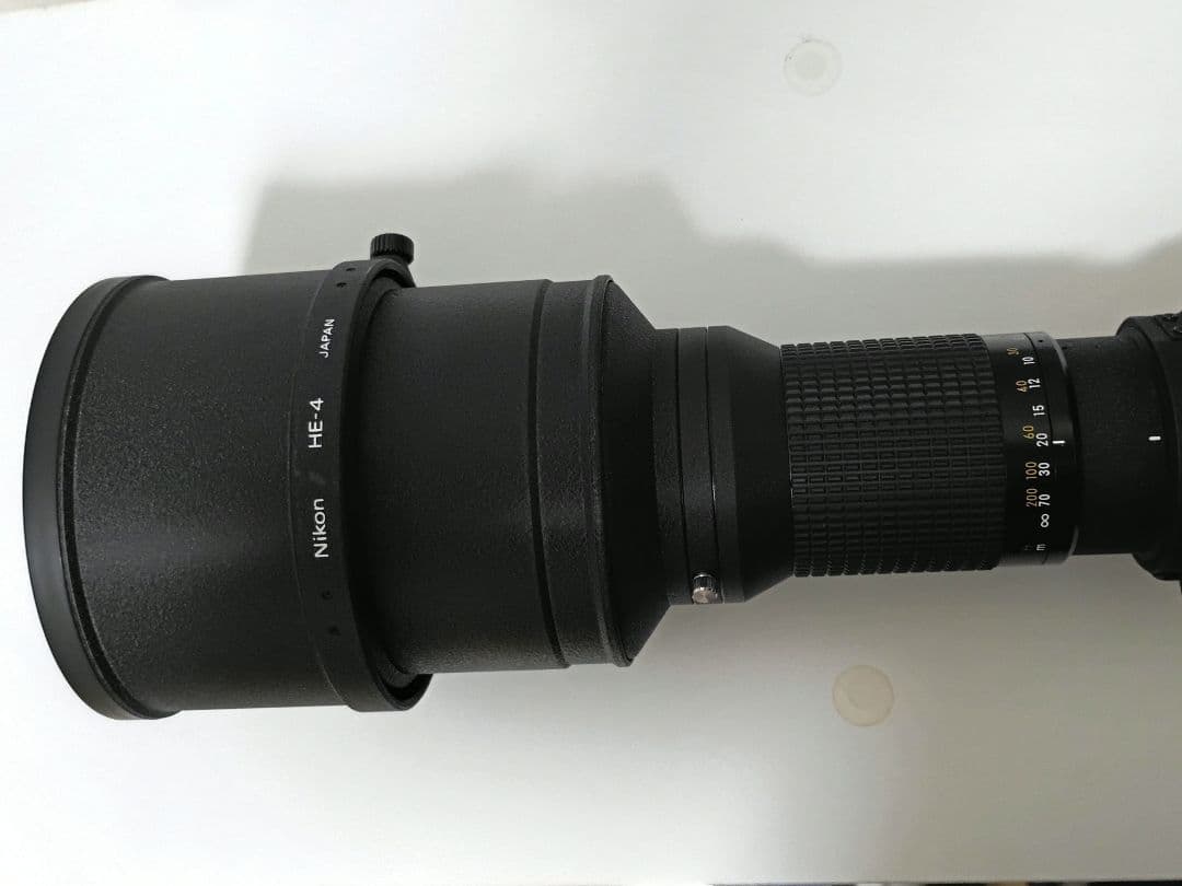 NIKKOR Ai 600mm f/5.6Sレンズ テレコンTC-14B付き
