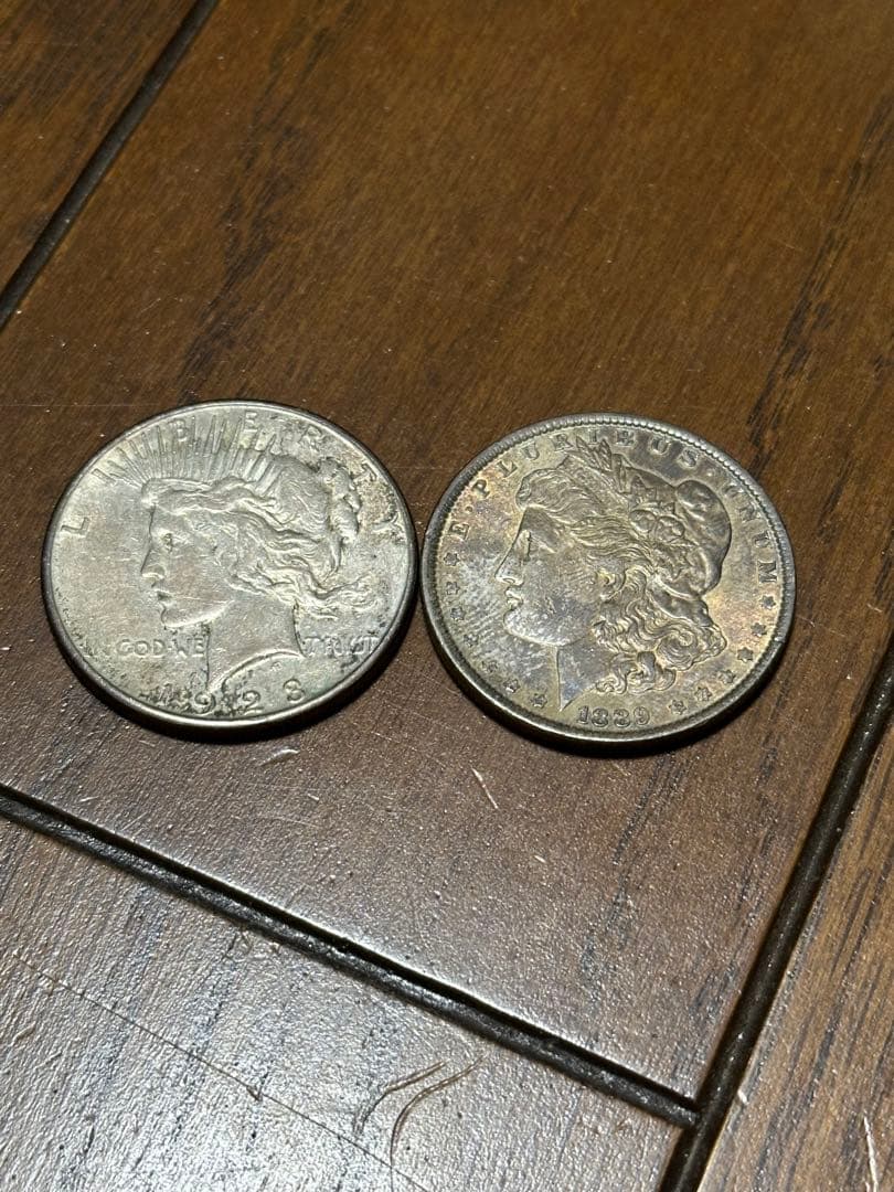 モ*ー様 アメリカ モルガンダラー 1889年 1923年 古銭