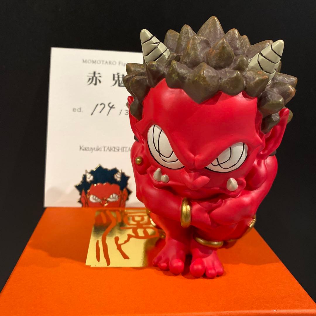 新品　瀧下和之　赤鬼