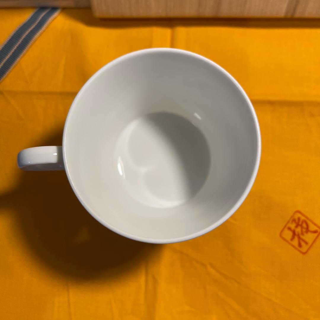 【人間国宝】十四代柿右衛門濁手　萩文　珈琲碗　コーヒーカップ