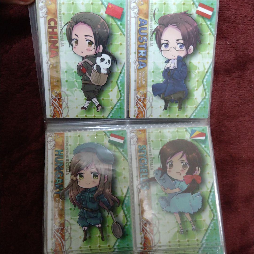 ヘタリア トレーディングカード トレカ 初版 フルコンプ+α