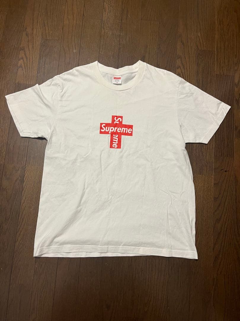 最終値下げSupreme ホワイト Tシャツ Mサイズ