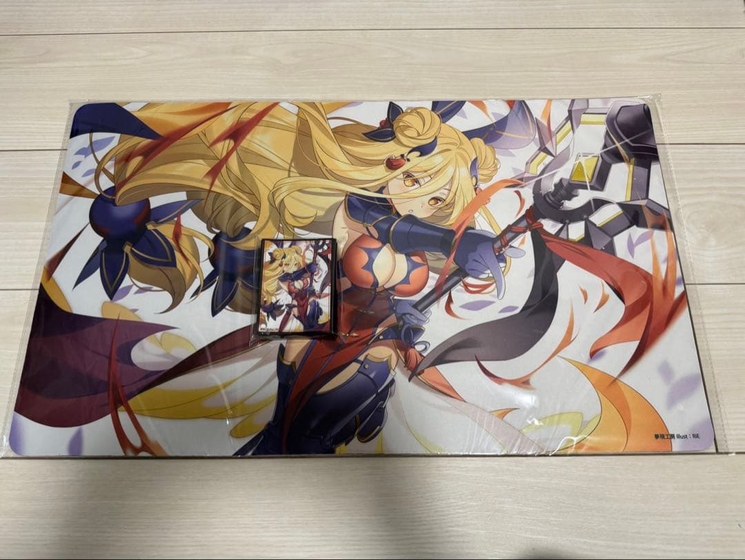 デートアライブ 星宮六喰 夢現工房 プレイマット スリーブ　未開封　コミケ