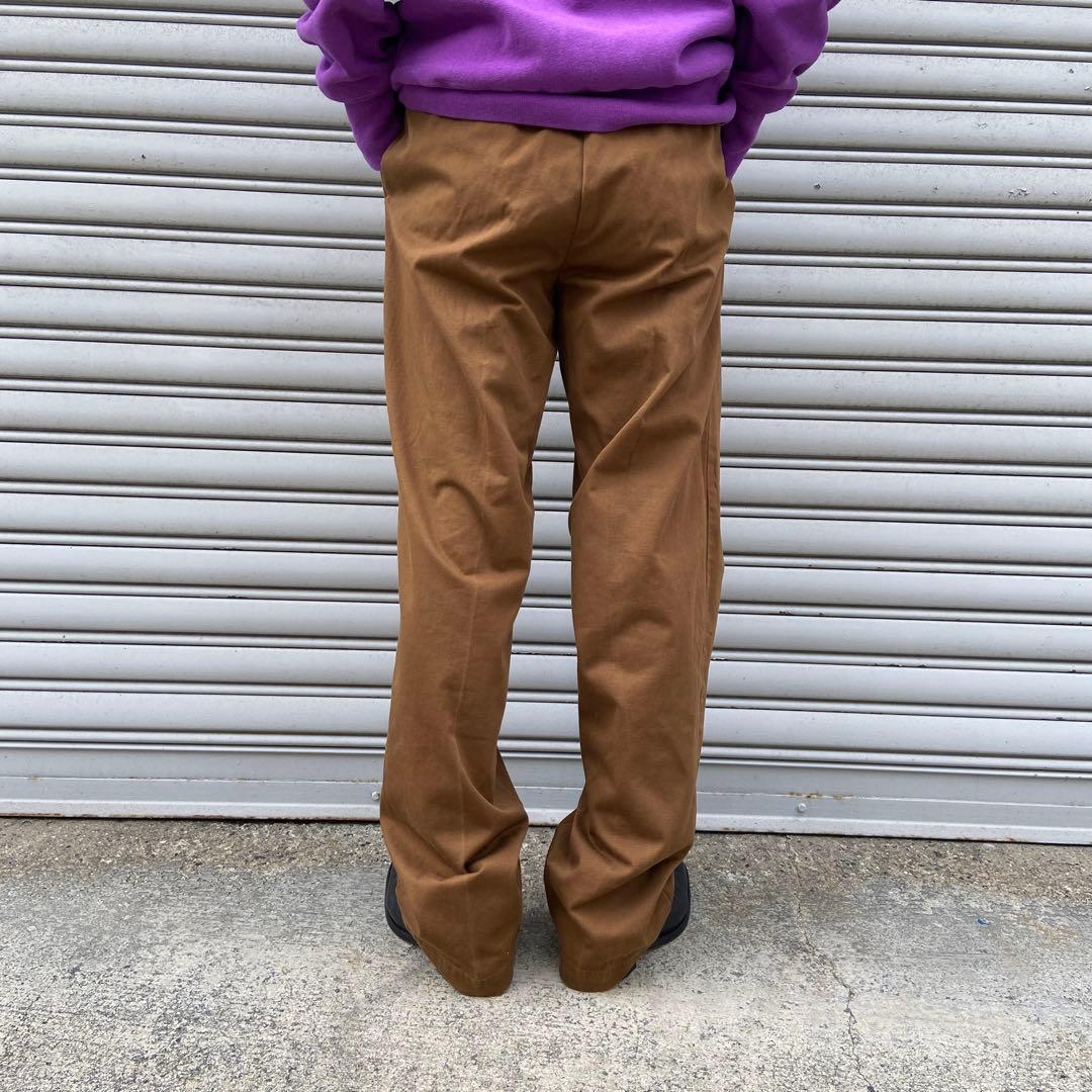 90s☆ラルフローレン☆ANDREW PANT☆ツータックチノパン☆茶系☆W34