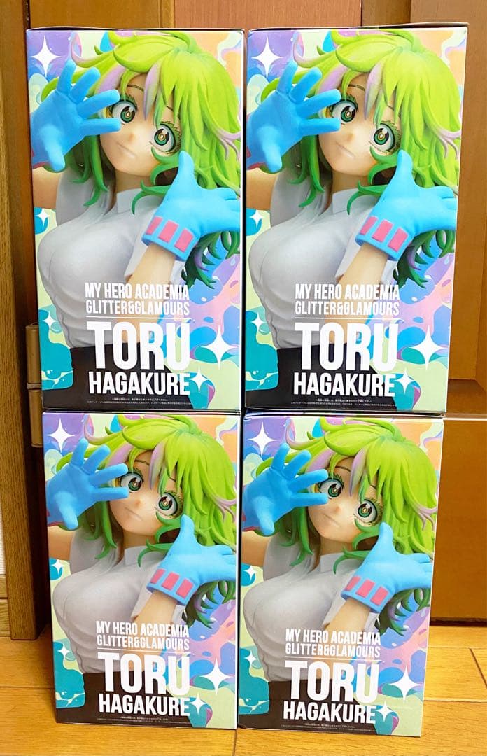 僕のヒーローアカデミアGLITTER＆GLAMOURS葉隠透4体セット