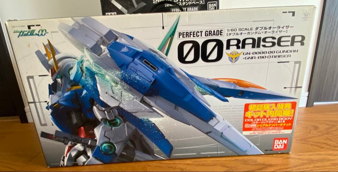 ＰＧダブルオーライザー1/60➕初回購入特典2WAYスタンドベース