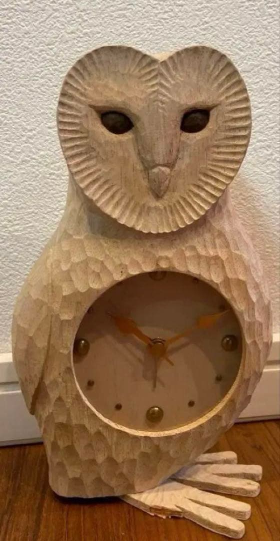 kiyata ふくろう時計　置き時計