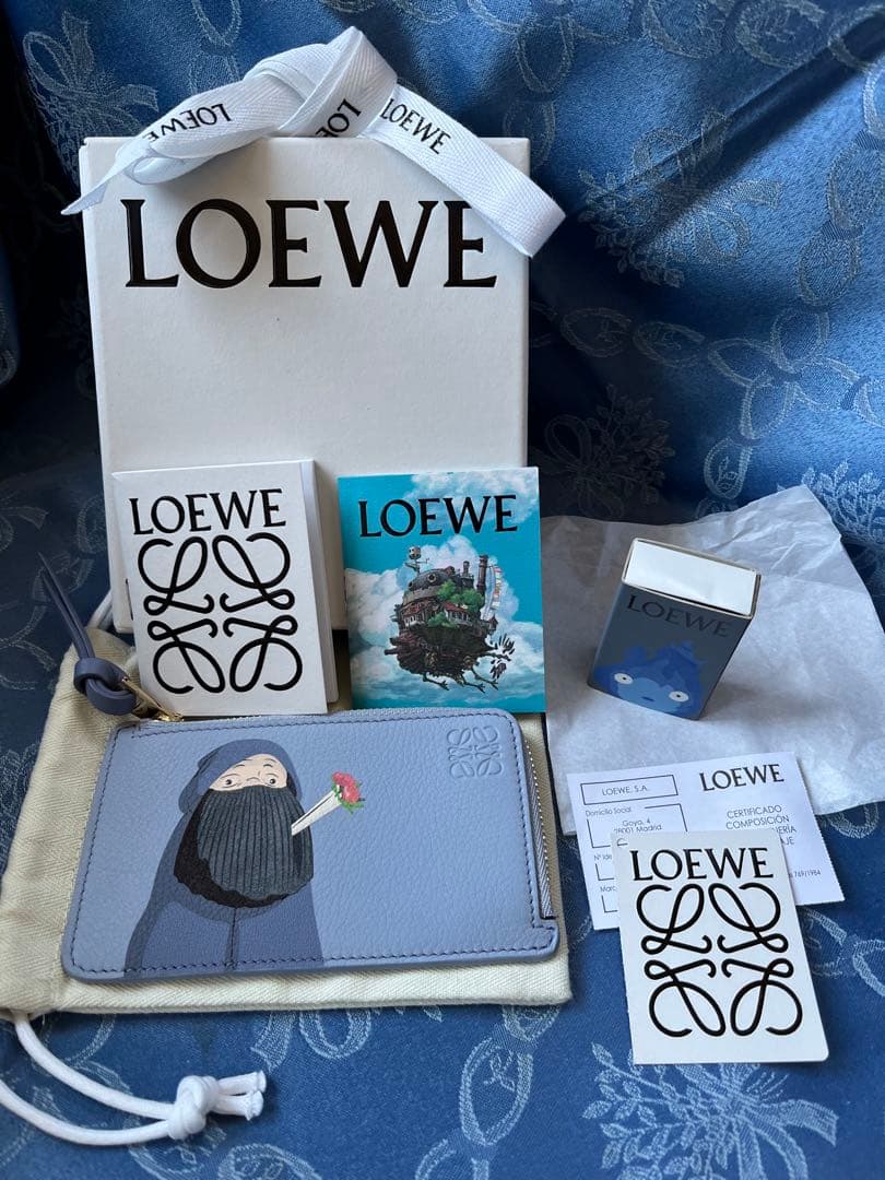 LOEWE ロエベ　ジブリ　ハウルの動く城　カードホルダー　マルクル