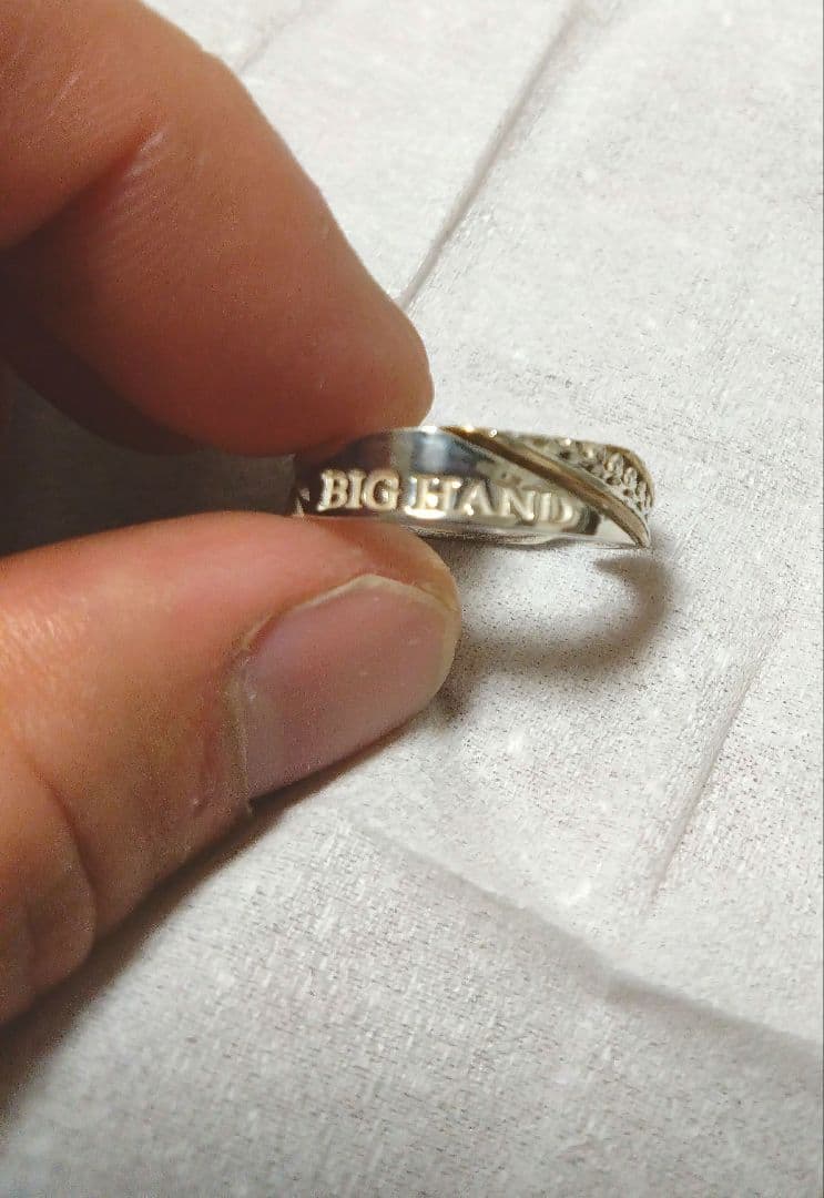 BIG HAND シルバー925リング