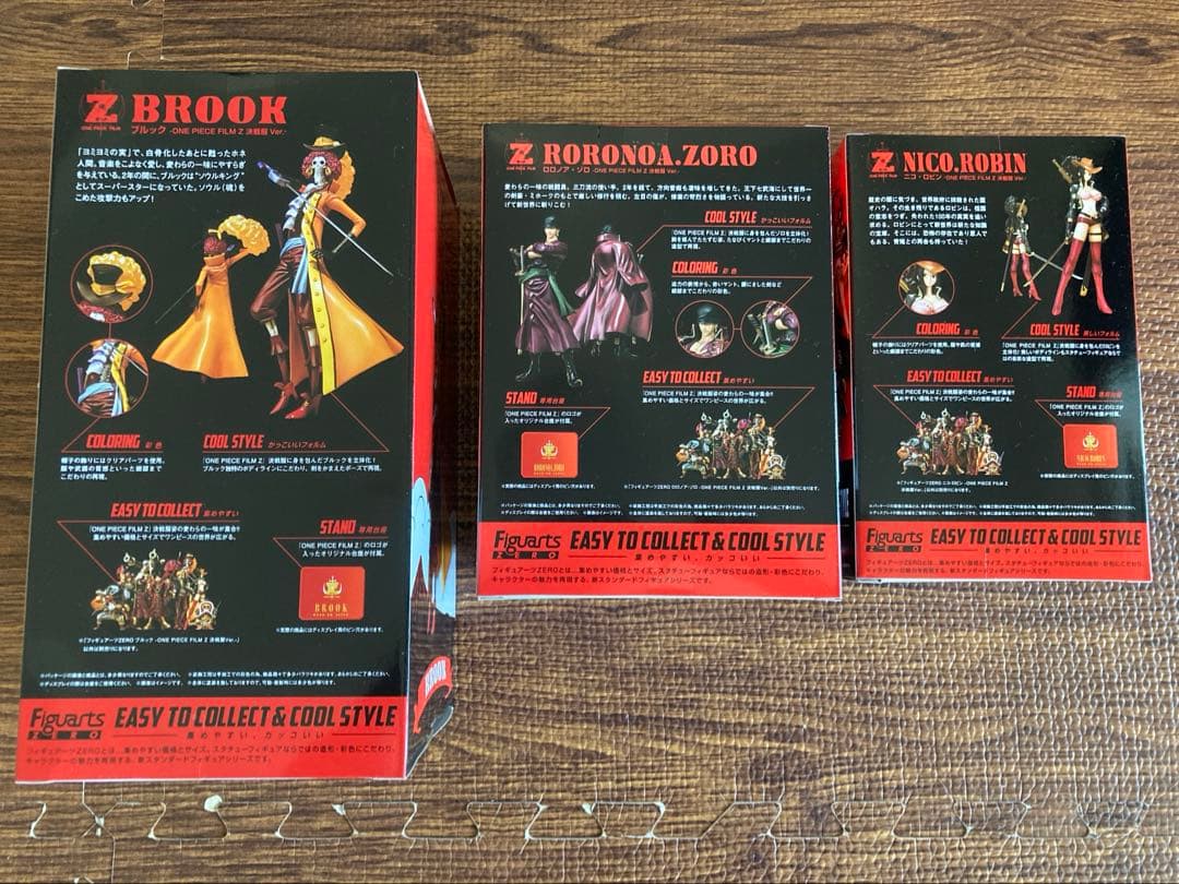 Figuarts Zero FILM Z ニコ・ロビン ロロノア・ゾロ ブルック