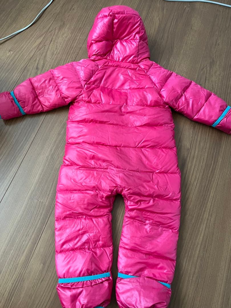 パタゴニア　Patagonia ジャンプスーツ　スノーコンビ　フリース帽子