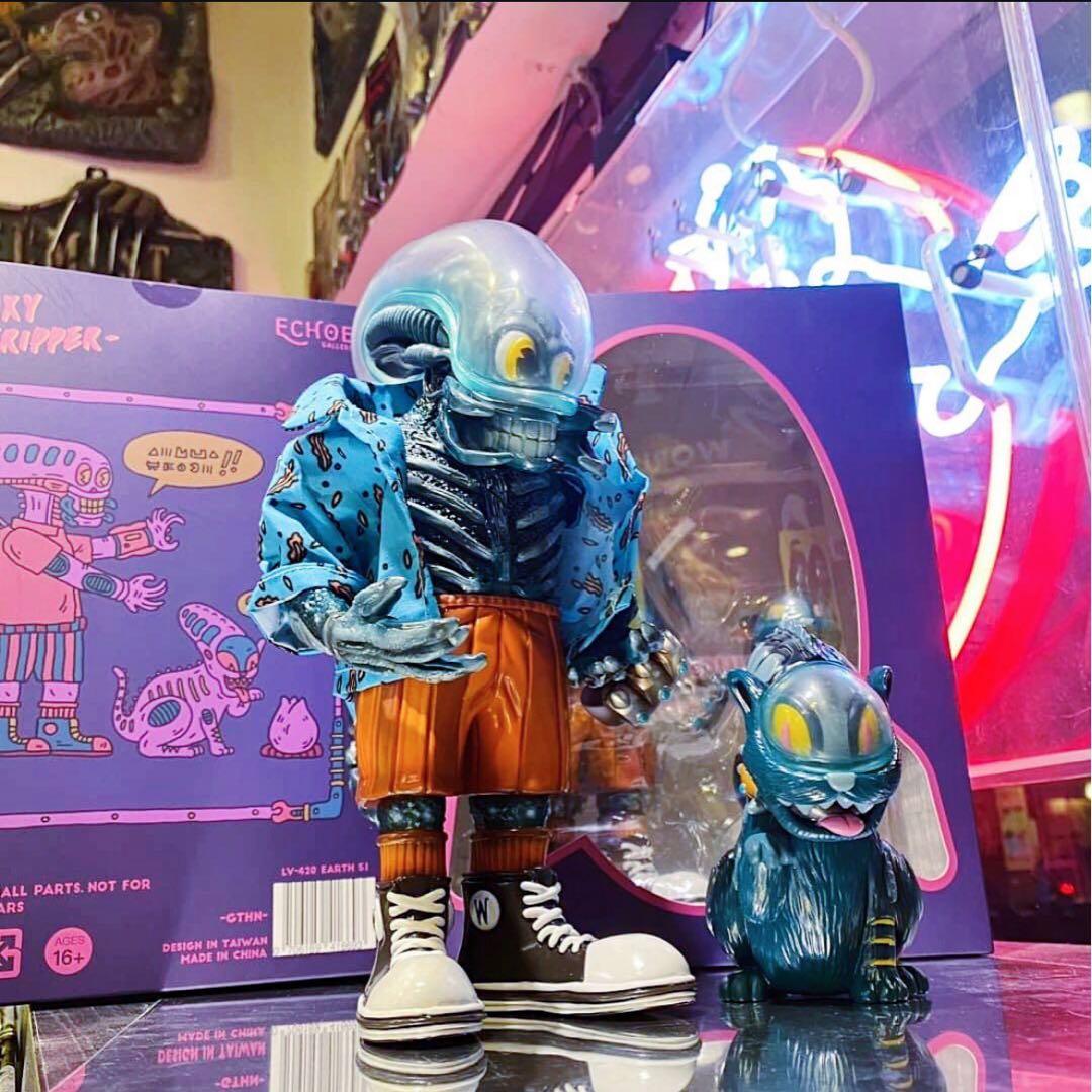 1989 GALAXY TRIPPER エイリアン フィギュア ソフビ 廃盤