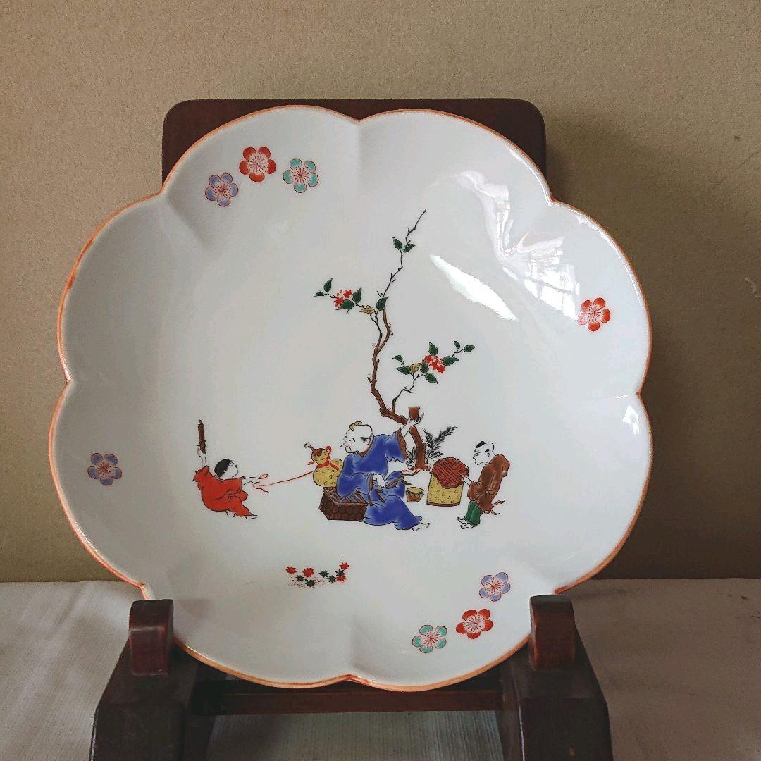 十四代柿右衛門輪花皿5