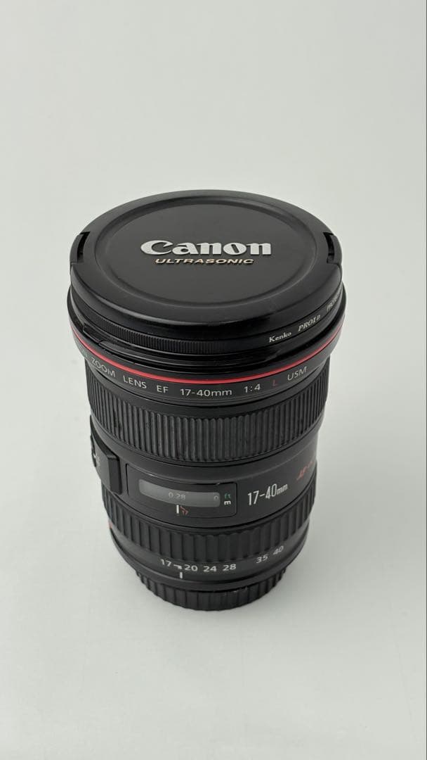 Canon EF 17-40mm f/4L USM 広角ズームレンズ 美品