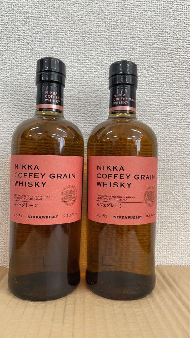 ニッカCOFFEY GRAIN WHISKY 700ml 45% 2本セット