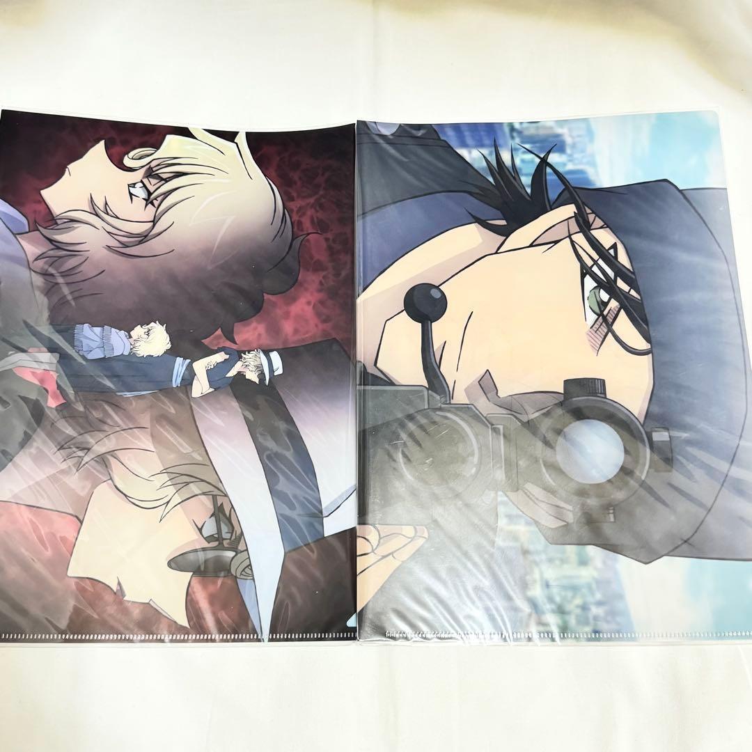 名探偵コナン クリアファイル クリアファイルセット ダブルポケット ミニ 赤井