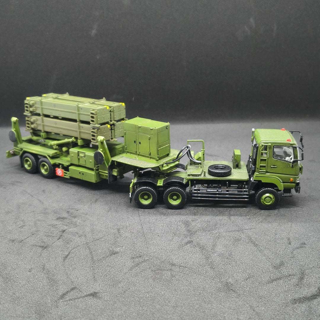 m*t様 【全塗装完成品】1/ 72 航空自衛隊 パトリオット PAC-3発射機