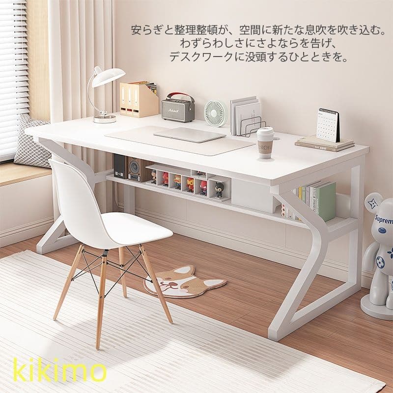 6個 100cm×60cm×75cm 台式家用デスク 書斎 学習デスク 学生向け