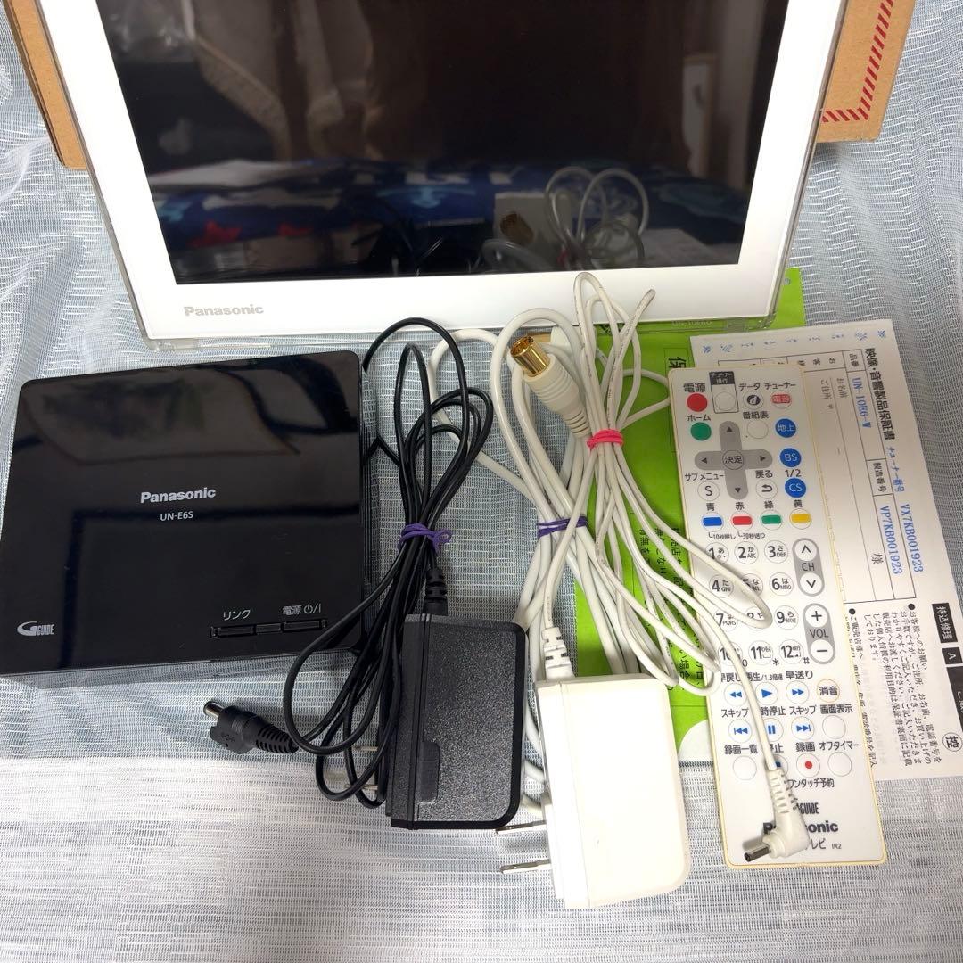Panasonic ポータブルテレビ プライベートビエラ UN-10E6-w
