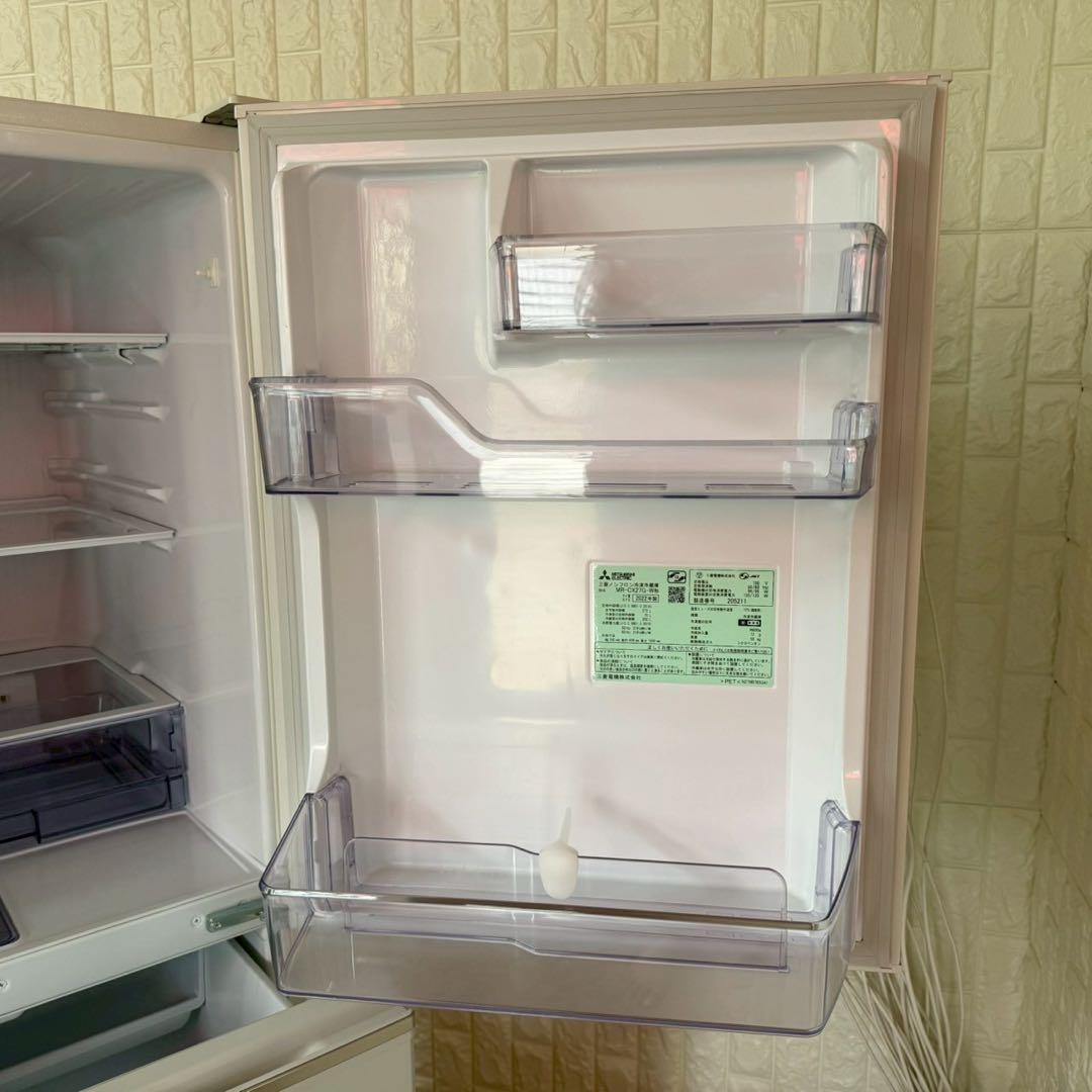 都内23区送料無料✨MITSUBISHI✨冷蔵庫 MR-CX27G-W2022年