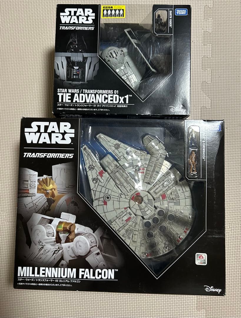 トランスフォーマー　タイアドバンス(初回版)、ミレニアムファルコン　セット