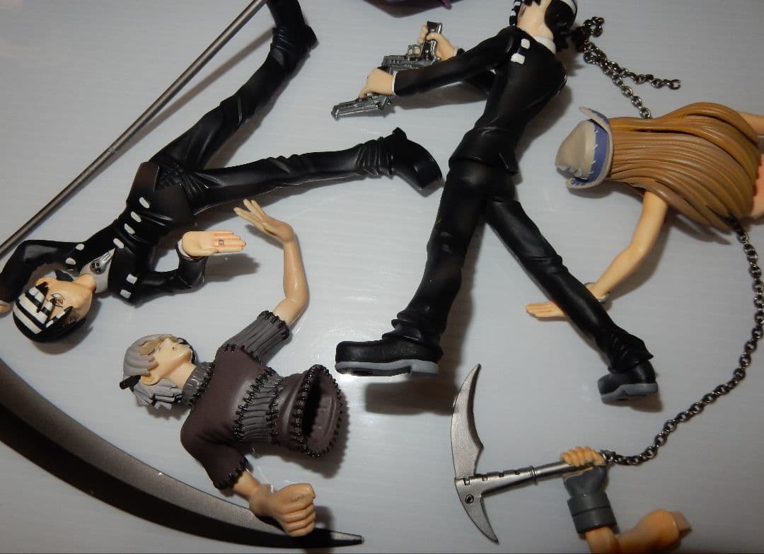 ソウルイーター トレーディングアーツ　フィギュア　6種類セット 難有り