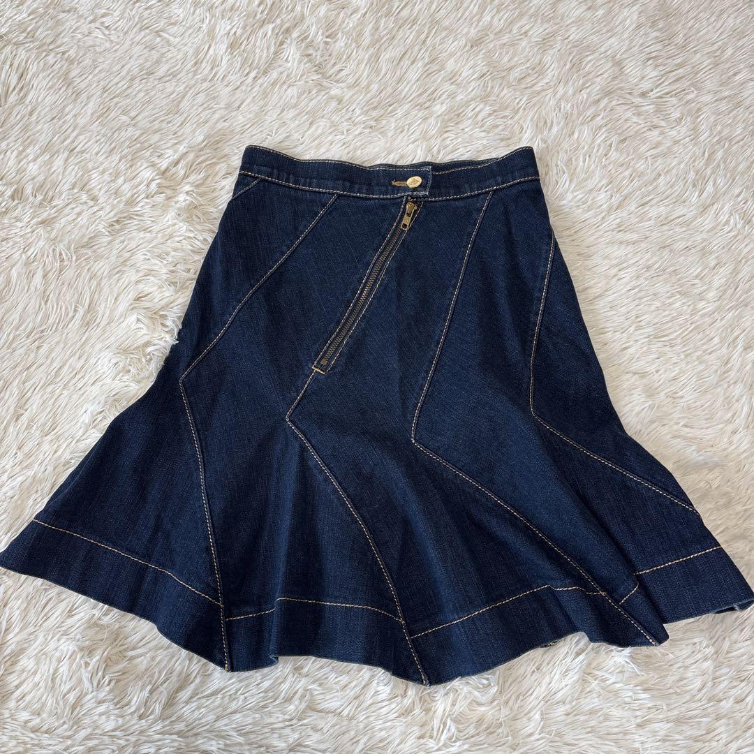 ヴィヴィアンウエストウッド　デニムスカート　サイズ2