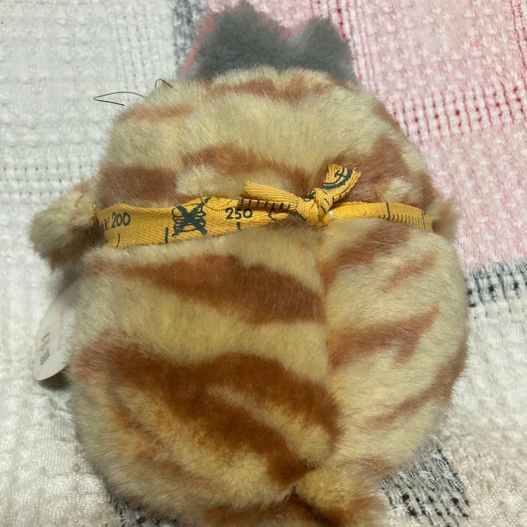 サンアロー　レトロ　でぶニャンコ　ぬいぐるみ　中古品