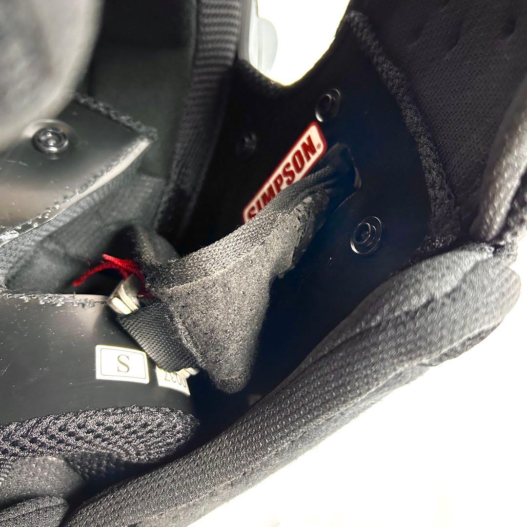 SIMPSON OUTLAW フルフェイスヘルメット アウトロー ガンメタ