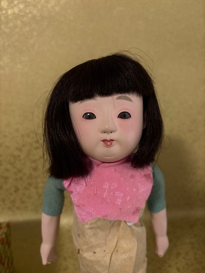 市松人形　抱き人形　３５cm