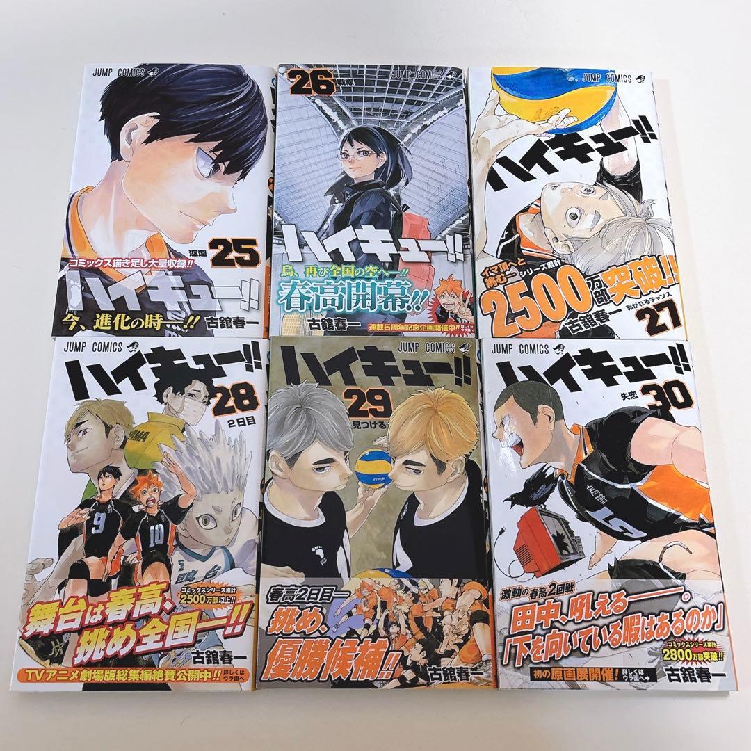 ハイキュー!! 全巻セット 1-45巻 33.5巻 排球本 イラスト集 ガイド本