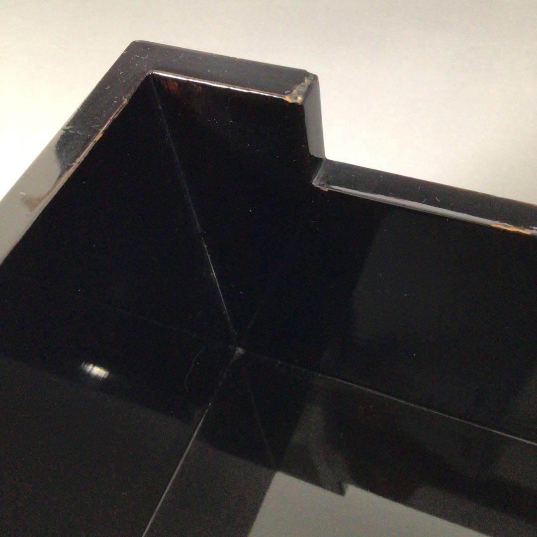 Ｓ１５８　莨盆　『真塗』『如心斎好』『鯨手』『手付煙草盆』　共箱　茶道具