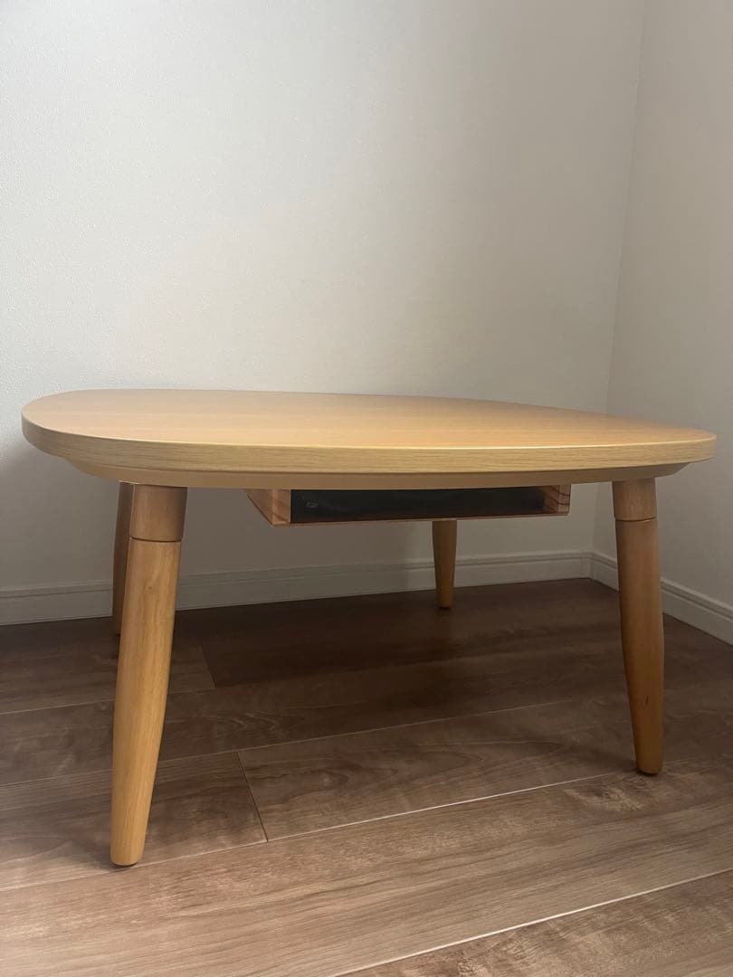 ニトリ こたつ テーブル ちゃぶ台 プランプ N 80 LBR