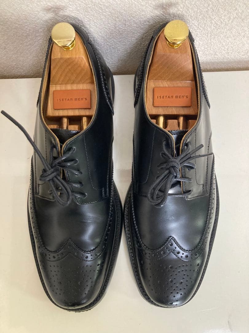 【極美品】 REGAL ビジネスシューズ ウイングチップ 黒 フルブローグ