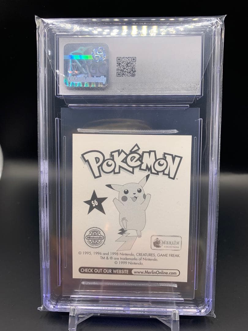 【CGC10】ピカチュウ マーリン Merlin ステッカー PSA10