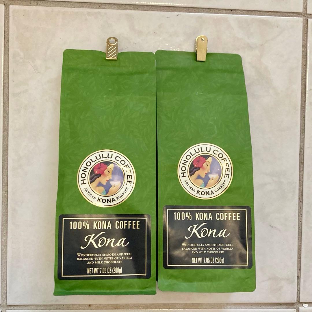 1/13まで掲載★値下げ！！【豆タイプ】ホノルルコーヒー 100%☆コナコーヒー