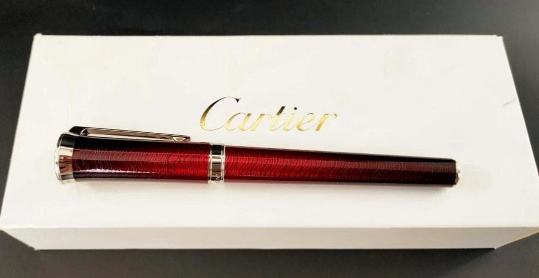 極美品 Cartier アールデコ ドゥ カルティエ 万年筆 18K 限定品