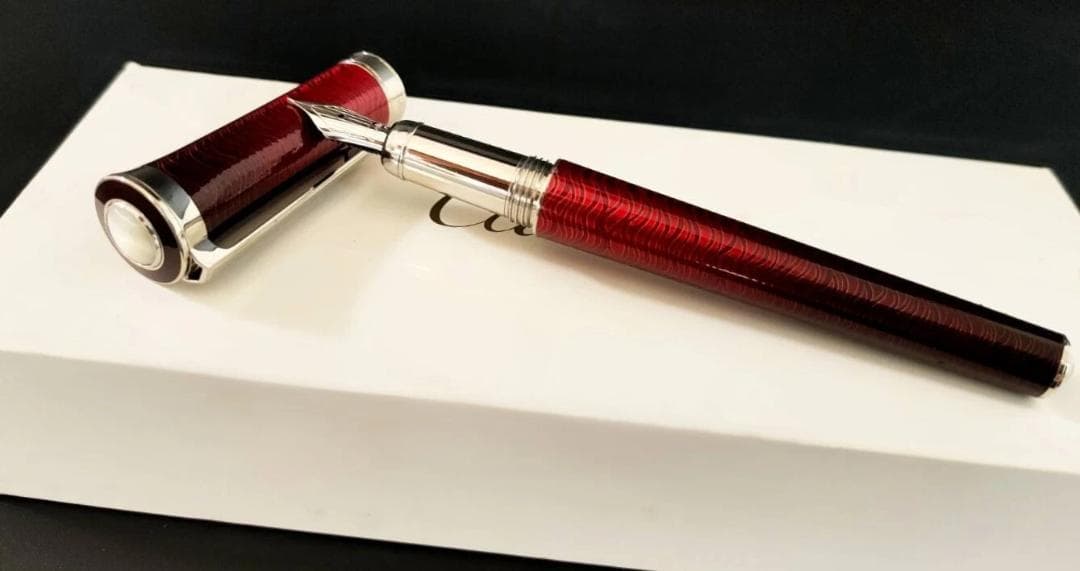 極美品 Cartier アールデコ ドゥ カルティエ 万年筆 18K 限定品