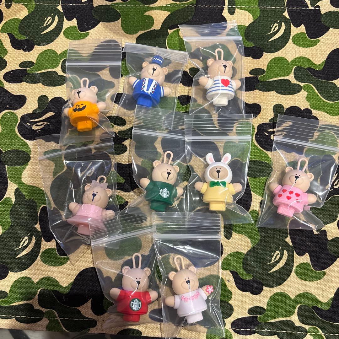 Starbucksベアリスタ　ドリンクホールキャップ