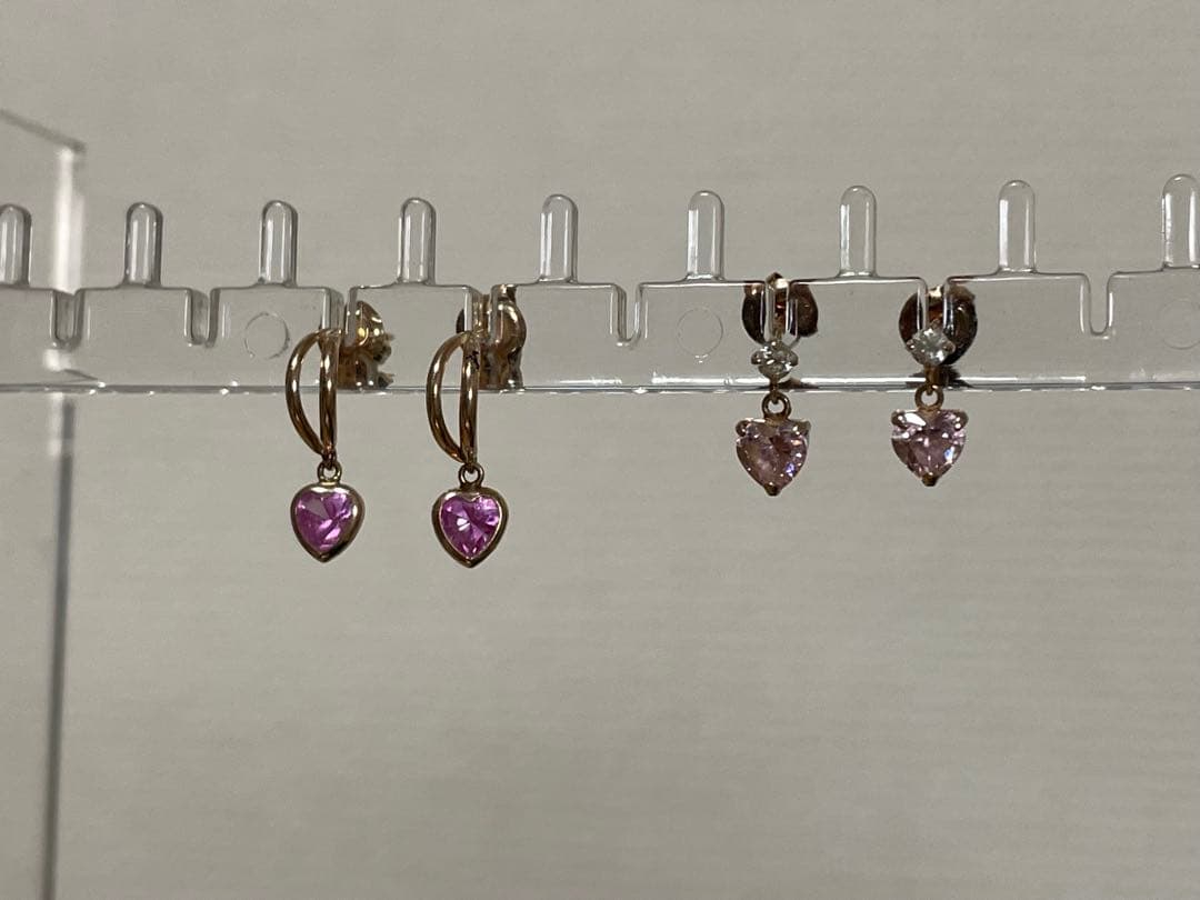 カナル4℃ K10 ピアス 両耳 2点セット