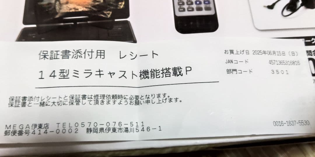 プレーヤー Portable DVD Player 14 inc.