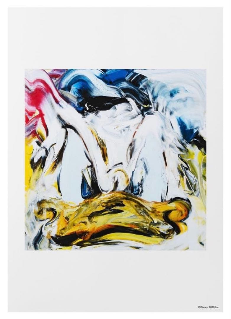 井田幸昌 複製画ポスター ドナルドダック