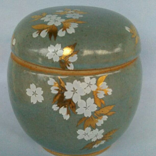 金彩桜文  安らぎの壺〔5寸〕特価