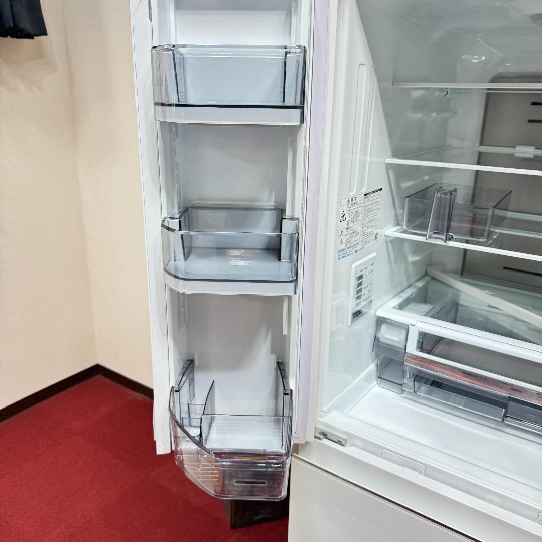 東京23区送料無料　美品東芝6ドア冷蔵庫2022年製507L　洗浄/除菌済み